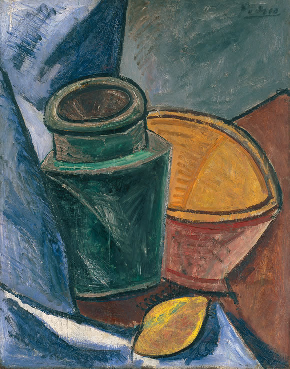 Picasso Still life with lemons 1907
